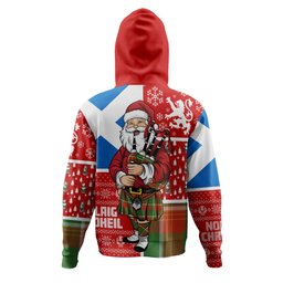 ScotsTee Shop Scottish Brisbane Ancient Clan Crest Tartan Hoodie Scotland Christmas Santa
