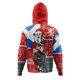 ScotsTee Shop Scottish Campbell of Inveraray Ancient 2 Clan Crest Tartan Hoodie Scotland Christmas Santa