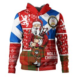ScotsTee Shop Scottish Cameron Ancient Clan Crest Tartan Hoodie Scotland Christmas Santa