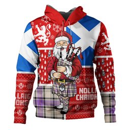 ScotsTee Shop Scottish Haney Ancient Clan Crest Tartan Hoodie Scotland Christmas Santa