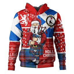 ScotsTee Shop Scottish Glenn Ancient Clan Crest Tartan Hoodie Scotland Christmas Santa