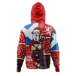 ScotsTee Shop Scottish MacBrayne Clan Crest Tartan Hoodie Scotland Christmas Santa