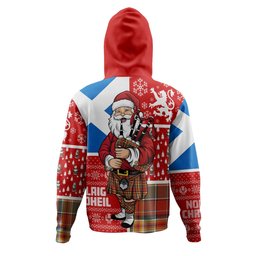 ScotsTee Shop Scottish MacGlashan Ancient Clan Crest Tartan Hoodie Scotland Christmas Santa