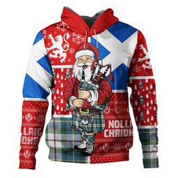 ScotsTee Shop Scottish MacLeod of California Ancient Clan Crest Tartan Hoodie Scotland Christmas Santa