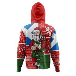 ScotsTee Shop Scottish Marr Ancient Clan Crest Tartan Hoodie Scotland Christmas Santa