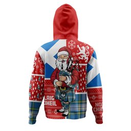ScotsTee Shop Scottish Maver Dress Ancient Clan Crest Tartan Hoodie Scotland Christmas Santa