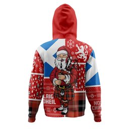 ScotsTee Shop Scottish Marjoribanks Ancient Clan Crest Tartan Hoodie Scotland Christmas Santa