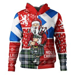 ScotsTee Shop Scottish MacNeil of Barra (MacNeil MacNeill) Paton Dress Modern Clan Crest Tartan Hoodie Scotland Christmas Santa