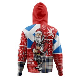 ScotsTee Shop Scottish MacRae of Conchra Modern Clan Crest Tartan Hoodie Scotland Christmas Santa