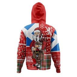 ScotsTee Shop Scottish Ritchie Ancient Clan Crest Tartan Hoodie Scotland Christmas Santa