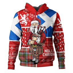 ScotsTee Shop Scottish Ritchie Ancient Clan Crest Tartan Hoodie Scotland Christmas Santa
