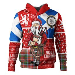 ScotsTee Shop Scottish Ritchie Ancient Clan Crest Tartan Hoodie Scotland Christmas Santa