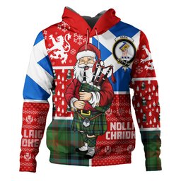 ScotsTee Shop Scottish Park Ancient Clan Crest Tartan Hoodie Scotland Christmas Santa