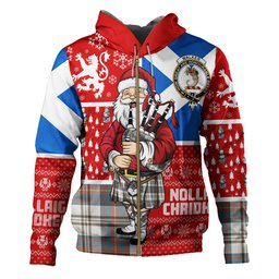 ScotsTee Shop Scottish Walker Dress Ancient Clan Crest Tartan Hoodie Scotland Christmas Santa