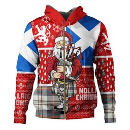 ScotsTee Shop Scottish Walker Dress Ancient Clan Crest Tartan Hoodie Scotland Christmas Santa