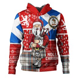 ScotsTee Shop Scottish Walker Dress Ancient Clan Crest Tartan Hoodie Scotland Christmas Santa