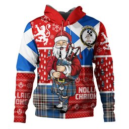 ScotsTee Shop Scottish Thompson Variant (Thomson Variant) Ancient Clan Crest Tartan Hoodie Scotland Christmas Santa