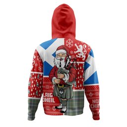 ScotsTee Shop Scottish Toshach Weathered Clan Crest Tartan Hoodie Scotland Christmas Santa