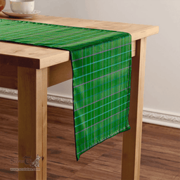 Scottish Blackwood Ancient Clan Tartan Table Runner Clan Tartan Table Runner - Crest Classic Scottish Plaid Tartan Plaid