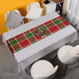 Scottish Blackie Ancient Clan Tartan Table Runner Clan Tartan Table Runner - Crest Classic Scottish Plaid Tartan Plaid