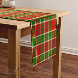 Scottish Blackie Ancient Clan Tartan Table Runner Clan Tartan Table Runner - Crest Classic Scottish Plaid Tartan Plaid