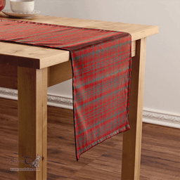 Scottish Campbell of Loudon Plaid Weathered 2 Clan Tartan Table Runner Clan Tartan Table Runner - Crest Classic Scottish Plaid Tartan Plaid