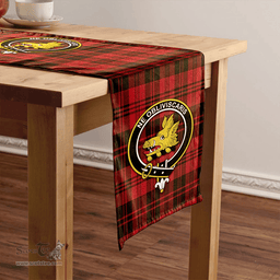 Scottish Campbell of Lochlane Weathered 2 Clan Tartan Table Runner Clan Tartan Table Runner - Crest Classic Scottish Plaid Tartan Plaid