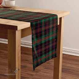 Scottish Cameron of Erracht #3 Modern 2 Clan Tartan Table Runner Clan Tartan Table Runner - Crest Classic Scottish Plaid Tartan Plaid