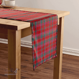 Scottish Cameron of Lochiel #2 Weathered 2 Clan Tartan Table Runner Clan Tartan Table Runner - Crest Classic Scottish Plaid Tartan Plaid
