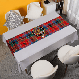 Scottish Hay and Leith Ancient Clan Tartan Table Runner Clan Tartan Table Runner - Crest Classic Scottish Plaid Tartan Plaid
