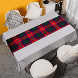 Scottish Hopkirk Clan Tartan Table Runner Clan Tartan Table Runner - Crest Classic Scottish Plaid Tartan Plaid