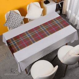 Scottish Currie of Arran Weathered Clan Tartan Table Runner Clan Tartan Table Runner - Crest Classic Scottish Plaid Tartan Plaid