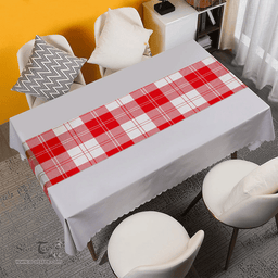 Scottish Erskine Weathered Clan Tartan Table Runner Clan Tartan Table Runner - Crest Classic Scottish Plaid Tartan Plaid