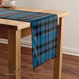 Scottish Elliot (Ellot) Modern Clan Tartan Table Runner Clan Tartan Table Runner - Crest Classic Scottish Plaid Tartan Plaid