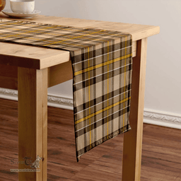 Scottish Hamilton of Brandon Weathered Clan Tartan Table Runner Clan Tartan Table Runner - Crest Classic Scottish Plaid Tartan Plaid