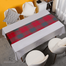Scottish Fraser of Boblainy Hugh Weathered Clan Tartan Table Runner Clan Tartan Table Runner - Crest Classic Scottish Plaid Tartan Plaid