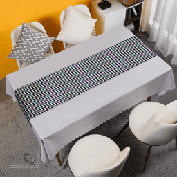 Scottish Halliday (Holliday) Modern Clan Tartan Table Runner Clan Tartan Table Runner - Crest Classic Scottish Plaid Tartan Plaid