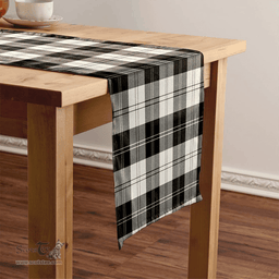 Scottish Erskine Blue Clan Tartan Table Runner Clan Tartan Table Runner - Crest Classic Scottish Plaid Tartan Plaid