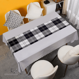 Scottish Erskine Blue Clan Tartan Table Runner Clan Tartan Table Runner - Crest Classic Scottish Plaid Tartan Plaid