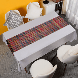 Scottish Drummond of Strathallan Clan Tartan Table Runner Clan Tartan Table Runner - Crest Classic Scottish Plaid Tartan Plaid