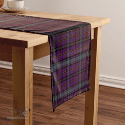 Scottish Hope Vere Weathered Clan Tartan Table Runner Clan Tartan Table Runner - Crest Classic Scottish Plaid Tartan Plaid