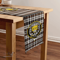 Scottish Little Arisaid Modern Clan Tartan Table Runner Clan Tartan Table Runner - Crest Classic Scottish Plaid Tartan Plaid