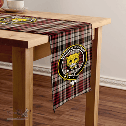 Scottish Little Dress Ancient Clan Tartan Table Runner Clan Tartan Table Runner - Crest Classic Scottish Plaid Tartan Plaid
