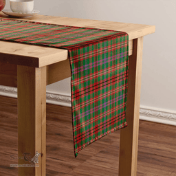 Scottish MacCall (MacColl) Ancient Clan Tartan Table Runner Clan Tartan Table Runner - Crest Classic Scottish Plaid Tartan Plaid