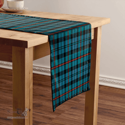 Scottish MacCorquodale Ancient Clan Tartan Table Runner Clan Tartan Table Runner - Crest Classic Scottish Plaid Tartan Plaid