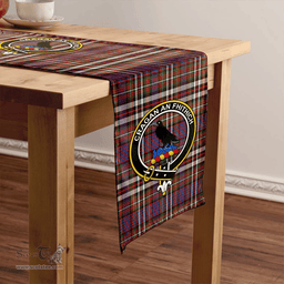 Scottish MacDonell of Glengarry Dress Ancient Clan Tartan Table Runner Clan Tartan Table Runner - Crest Classic Scottish Plaid Tartan Plaid