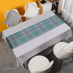 Scottish Irvine of Glentulchan Ancient Clan Tartan Table Runner Clan Tartan Table Runner - Crest Classic Scottish Plaid Tartan Plaid