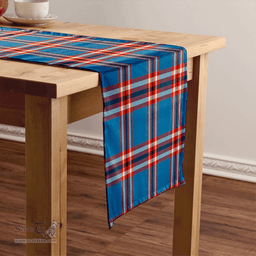 Scottish Laing of Archiestown (Lang of Archiestown) Ancient Clan Tartan Table Runner Clan Tartan Table Runner - Crest Classic Scottish Plaid Tartan Plaid