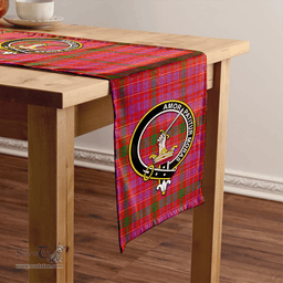 Scottish Lumsden of Clova Ancient Clan Tartan Table Runner Clan Tartan Table Runner - Crest Classic Scottish Plaid Tartan Plaid