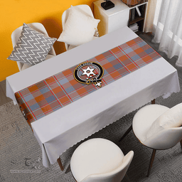 Scottish Jardine of Castlemilk Ancient Clan Tartan Table Runner Clan Tartan Table Runner - Crest Classic Scottish Plaid Tartan Plaid